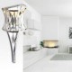 Bulb Included Wall Sconces , Modern/Contemporary E12/E14 Metal