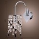 Wall Light with Elegant Crystal Drop