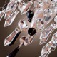 Wall Light with Elegant Crystal Drop