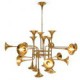 5 / Country Mini Style Electroplated Metal Chandeliers Living Room / Bedroom / Dining Room / Game Room
