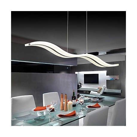 40W Modern/Contemporary LED Chrome Pendant Lights Living Room / Bedroom / Study Room/Office / Kids Room