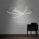 90WPendant Light Modern Design/ LED Three Rings/ 220V~240/100~120V/Special for office,Showroom,Living Room