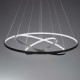 90WPendant Light Modern Design/ LED Three Rings/ 220V~240/100~120V/Special for office,Showroom,Living Room