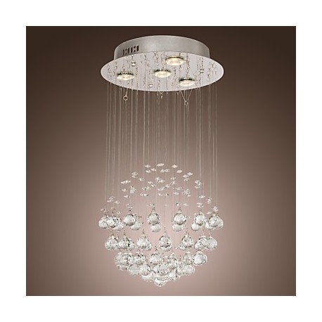 Chandelier Luxury Modern Crystal 4 Lights