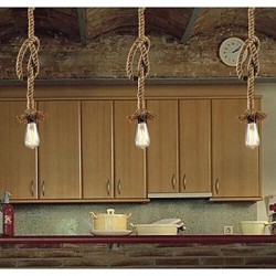 40W Traditional/Classic / Rustic/Lodge / Vintage / Country / Retro Pendant LightsLiving Room / Bedroom / Dining Room / Study Roo