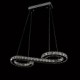 24W Modern/Contemporary Crystal / LED Chrome Metal Pendant Lights Living Room / Dining Room