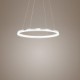 Modern Design Pendant Lights/20W High Quality LED Acrylic Single Ring/Fit for Living Room, Dining Room,Study Room/Office