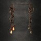 Pendant Lights Bulb Included 2 Lights Industrial wind restoring ancient ways is the cafe bar counter creative droplight