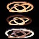 Modern Pendant Lights LED 3 Rings Pendant Lamp for Living Room / Bedroom / Study Room/Office Acrylic