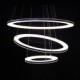 Modern Pendant Lights LED 3 Rings Pendant Lamp for Living Room / Bedroom / Study Room/Office Acrylic