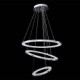 Modern Pendant Lights LED 3 Rings Pendant Lamp for Living Room / Bedroom / Study Room/Office Acrylic