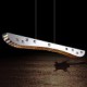 36W Crystal Led Pendant Light/ Chrome Metal Pendant Lights Living Room / Dining Room/ Amber or Clear Crystal/110 220V