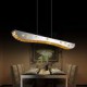 36W Crystal Led Pendant Light/ Chrome Metal Pendant Lights Living Room / Dining Room/ Amber or Clear Crystal/110 220V