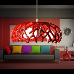 MAX 40W Modern/Contemporary Painting Resin Pendant Lights Living Room / Bedroom / Dining Room / Study Room/Office / Kids Room / 