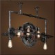 Iron Pipe Chandelier Industrial Wind gear Hanging Lamp