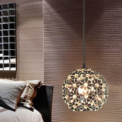 Max 40W Modern/Contemporary / Globe Crystal / Mini Style Electroplated Pendant Lights Bedroom / Dining Room