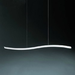 Line Design-18W LED Fashion Simple Acrylic Chandelier