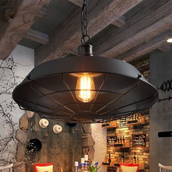 Pendant Lights American Country Retro Wrought Iron Contemporary and Contracted Restaurant Bar Warehouse Droplight