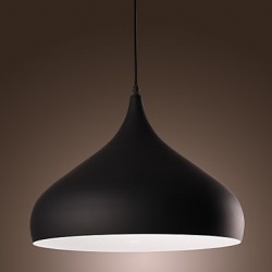 Max 60W Modern/Contemporary / Retro / Bowl Mini Style Painting Pendant Lights Living Room / Bedroom / Dining Room / Study Room/O