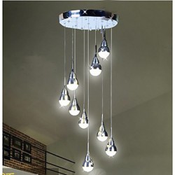 Lamps And Lanterns Stair Stage 9 Head LED Ceiling Lamp