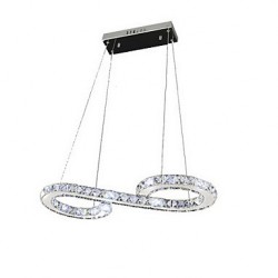 S Model LED Pendant Lights Modern Crystal Lamps Lighting Luxurious Ceiling Light Fixtures