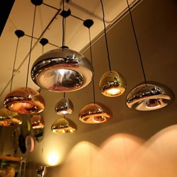 Max 20W Modern/Contemporary Painting Metal Pendant Lights Living Room / Bedroom