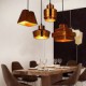 E27 15*13CM Line 1MAmerican Country Retro Glass Chandelier Rusty Sitting Room Dining-Room Droplight Led
