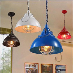 The Metal Bar Iron lamp Single Head Coffee Pot Chandelier