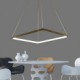 Modern Design/40W LED Pendant Light Squareness/Fit for Showroom,Living Room, Dining Room,office, Game Room, Kids Room