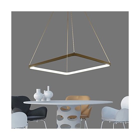 Modern Design/40W LED Pendant Light Squareness/Fit for Showroom,Living Room, Dining Room,office, Game Room, Kids Room