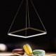 Modern Design/40W LED Pendant Light Squareness/Fit for Showroom,Living Room, Dining Room,office, Game Room, Kids Room