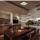 Modern Design/48W LED Pendant Light Two Rings Squareness/Fit for Showroom,Living Room, Dining Room,office, Game Room