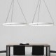 40W Pendant Light Modern Design/High Quality LED Ring/Fit for Showroom,Living Room, Dining Room,Study Room/Office