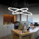 Modern Design Pendant Lights/45W High Quality LED Acrylic Double Ring/Fit for Living Room, Dining Room,Study Room/Office