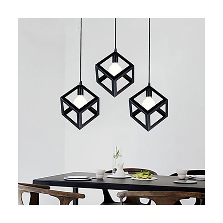 MAX 40W Retro Mini Style Painting Metal Pendant Lights Living Room / Bedroom / Dining Room / Study Room/Office / Game Room / Hal