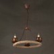 40W Vintage / Country LED Painting Metal Pendant Lights Dining Room / Study Room/Office / Game Room / Hallway / Garage