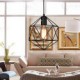 E27 5-15㎡ Geometrical Line Diamond Wrought Iron Chandelier Pendant Lights LED Modern/Contemporary