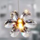Max 20W Modern/Contemporary Crystal / Mini Style / Bulb Included Electroplated Pendant Lights Bedroom / Dining Room / Kids Room