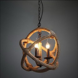 Pendant Lights , Traditional/Classic/Rustic/Lodge/Vintage/Retro/Country Living Room/Bedroom/Dining Room/Study Room/Office/Hallwa