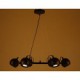 Vintage Chandelier Iron Bar LED Creative Industrial Wind Chandelier