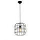Mini Artistic Birdcage Pendant Lamp/1 Light/Mordern Simplicity/Finish Black/White/Metal/Carbon Steel Droplight