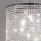 40W Modern/Contemporary Crystal Metal Pendant Lights Living Room
