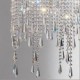 40W Modern/Contemporary Crystal Metal Pendant Lights Living Room