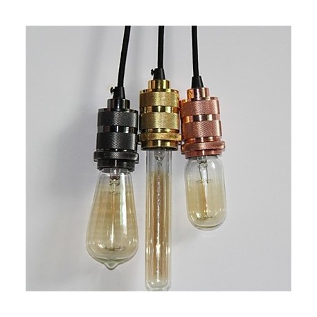 American Retro Simple Copper Plating Pendant