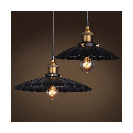 Retro Classic European Style Pendant Lights Dining Room Metal Art Droplight Give 40w Bulb Diameter 35CM