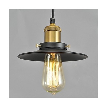 MAX:60W Country Mini Style / Bulb Included Painting Metal Pendant Lights Bedroom / Dining Room / Study Room/Office / Entry / Hal