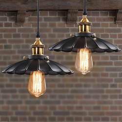 Retro Classic European Style Pendant Lights Dining Room Metal Art Droplight Give 40w Bulb Diameter 25CM