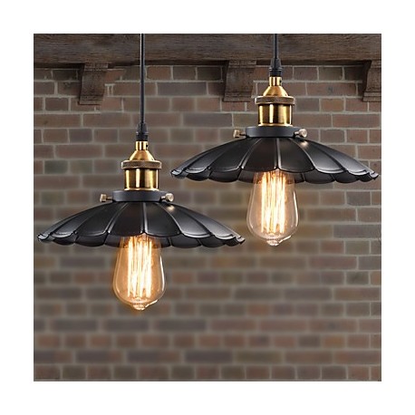 Retro Classic European Style Pendant Lights Dining Room Metal Art Droplight Give 40w Bulb Diameter 25CM