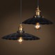 Retro Classic European Style Pendant Lights Dining Room Metal Art Droplight Give 40w Bulb Diameter 25CM