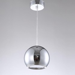 1w Modern/Contemporary / Globe LED Electroplated Metal Pendant LightsDining Room / Kitchen / Study Room/Office / Kids Room / Gam